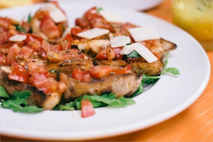 Tartine Sourdough Bruschetta