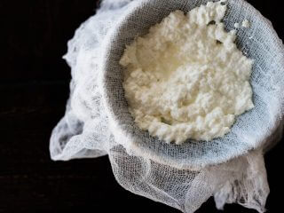 homemade ricotta