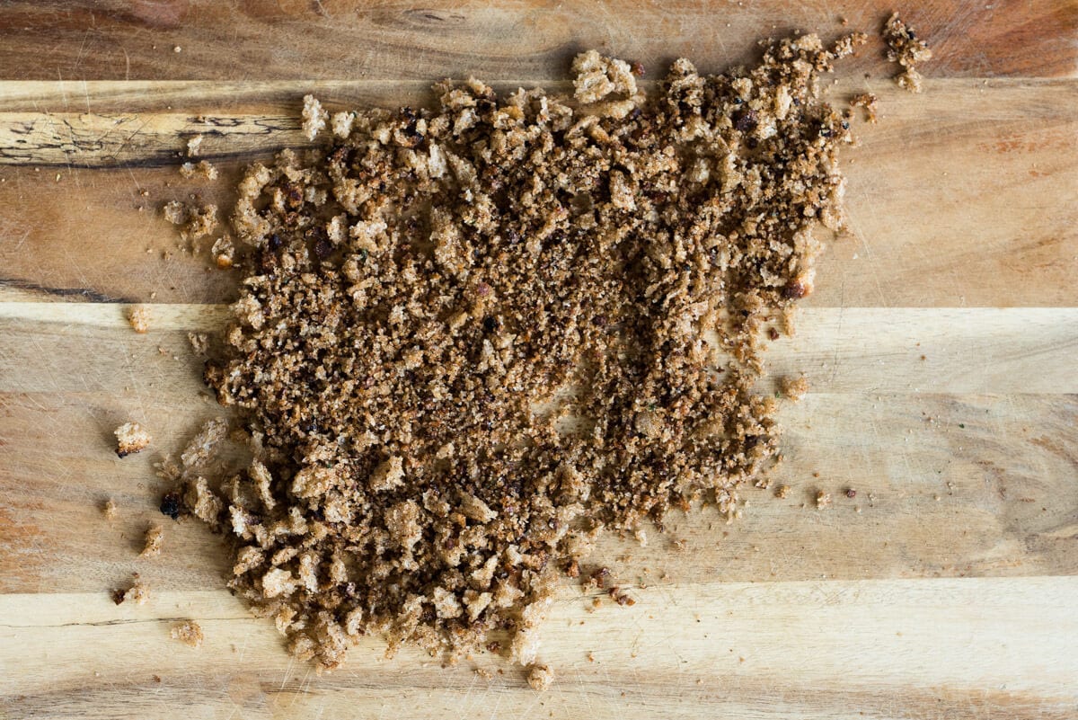 Leftover Sourdough Bread: Croutons and Breadcrumbs