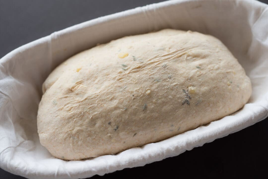 Sourdough with Roasted Potato and Rosemary via @theperfectloaf