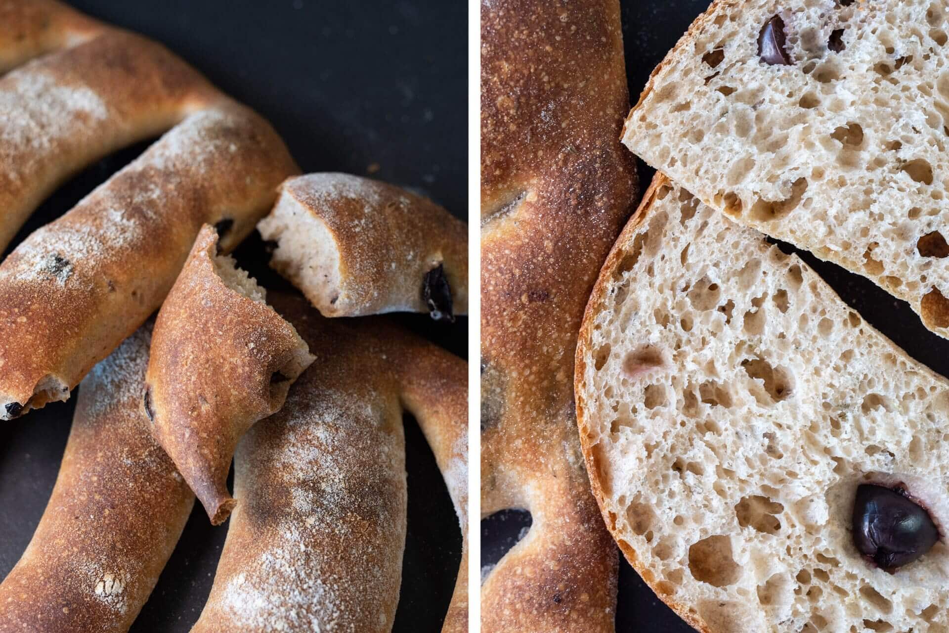 Sourdough Fougasse via @theperfectloaf