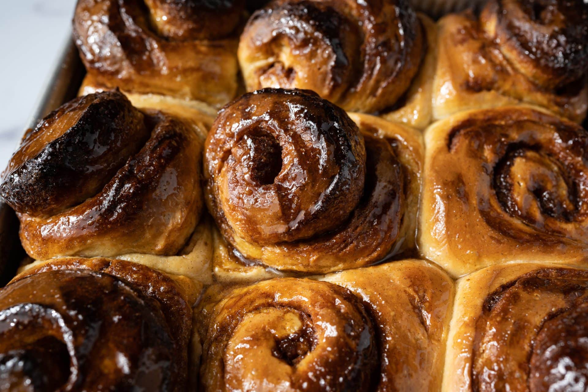 Deliciously sweet cardamom glaze