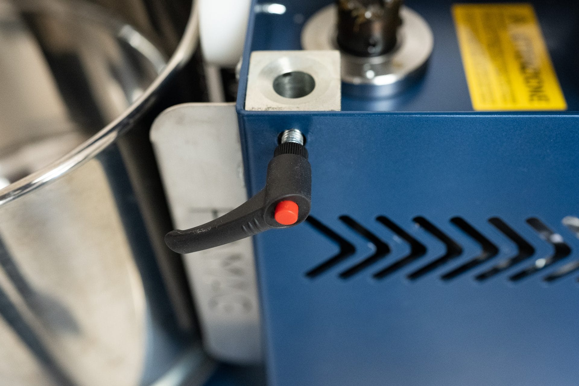 Famag spiral dough mixer locking mechanism