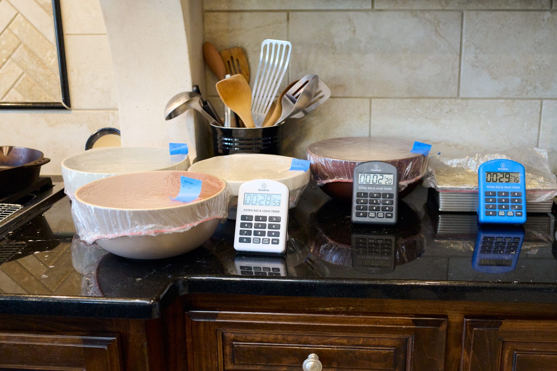 The Perfect Loaf Cookbook behind the scenes dough prep