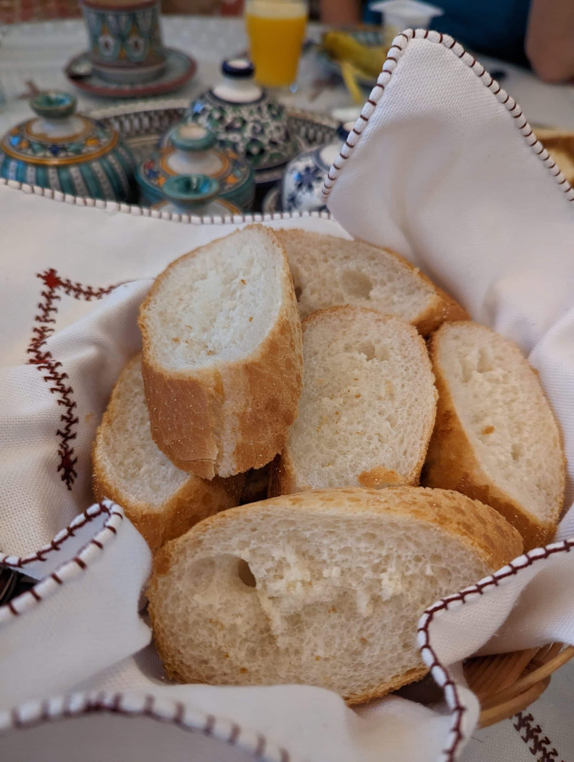 Baguettes in Morocco.